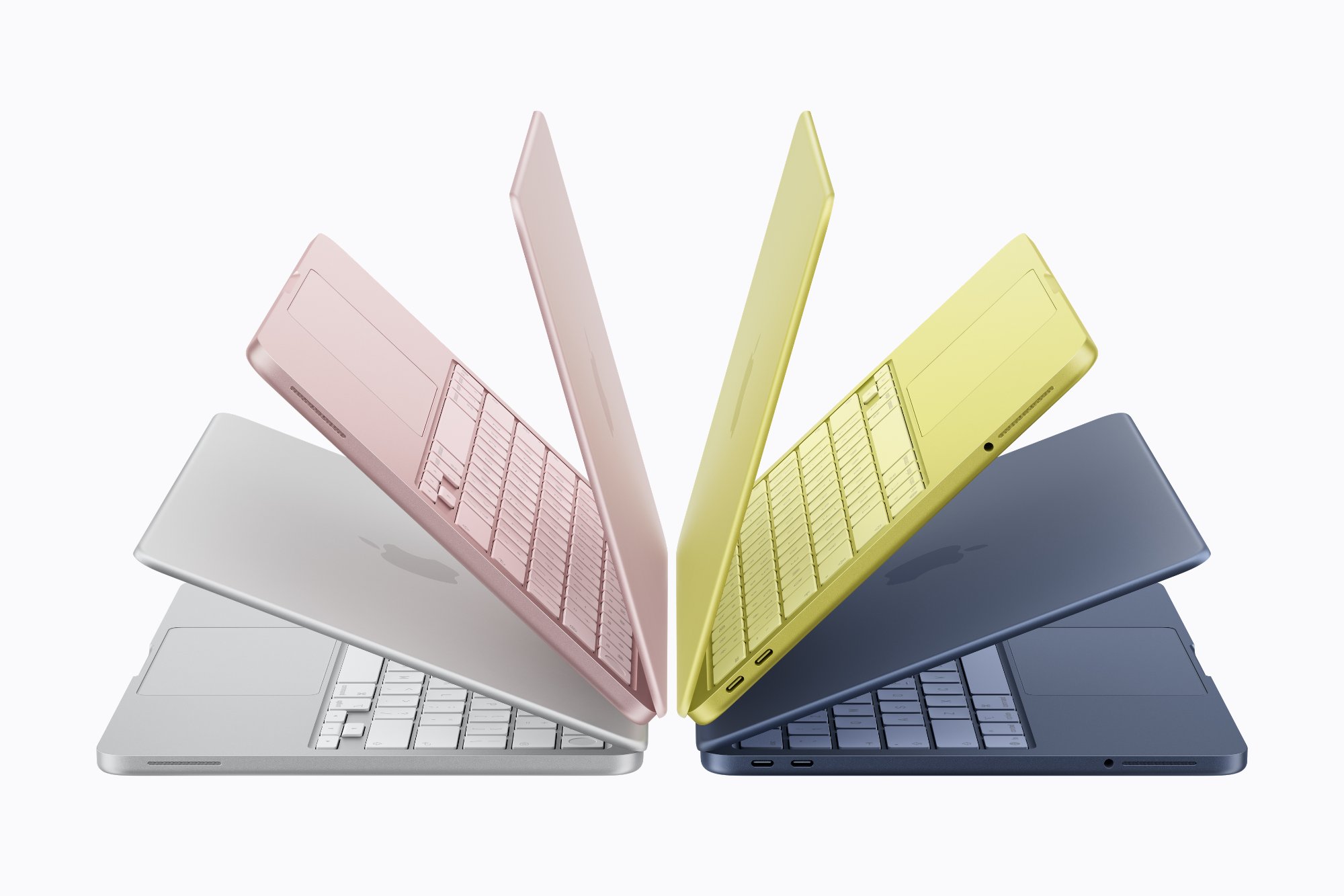 MacBook Neo ve čtyřech barvách